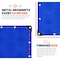 Tarpco Safety Heavy Duty Tarp, 40 ft L x 0.5 mm H x 20 ft W, 14 Mil, Blue, Polyethylene TS-105-20X40 - alternate 5